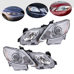 Pair For Lexus GS300 GS350 GS450h GS460 2006-2011 HID Headlight LH+RH Chrome