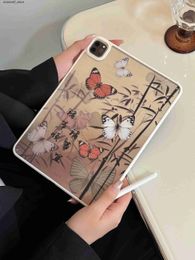 Tablet PC Cases Bags Lovely Graffiti Case For iPad 7th 8th 9th 10th Generation Case For iPad Air 5 4 10.9 Air 3 10.5 10.2 Pro 11 Flip Smart CoverY240321Y240321