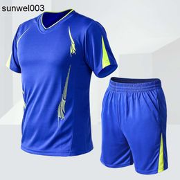 Designer Summer Suit Cool T-shirt Shorts Two-piece Breathable New Ice Silk Products Listed Explosions. Vn9o