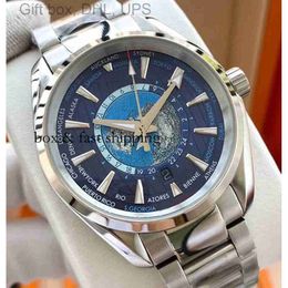 Titanium watch AAAAA Fashion Mens Luxurys Watch World Time James Bond 007 Men Automatic es Mechanical Movement Men's Skyfall Steel Wristwatch montredelu