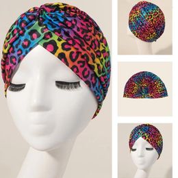 Berets Cross-Border Arrival Tam-O'-Shanter Digital Printing Twist Muslim Cap One Piece Drop