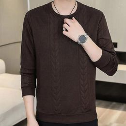Men's Hoodies Men Loose Sweatshirt Classic Stylish Fall Winter Comfortable Round Neck Fit Soft For Daily