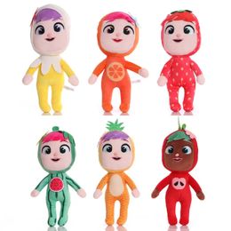 2024 Wholesale Cute orange babe plush toy Children's game Playmate Holiday gift Doll machine prizes 25cm