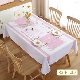 Table Cloth 1380614 Wind Home Tea Cotton Linen Rectangular Simple Mat