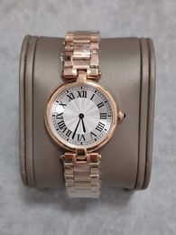 Vintage Stainless Steel Quartz Watches Female Roman Number Watch Ladies Red Green dial Geometric Clock Waterproof 30mm