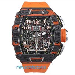 Designer RM Wrist Watch Collection Rm11-03 Automatic Mechanical Watch Collection Rm1103 Ntpt Mclaren Special Limited Edition