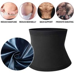 Slimming Belt Sweat Reduce tight fitting bra shape fitness abdomen weight loss coach mens sauna body trimming and waist strap 24321