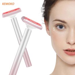 Devices Microcurrent EMS Facial Wand Face Massager Red Ligh Facial Fade Eye Line Magic Dark Circle Wand Therapy Infrared Beauty Device