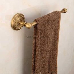 Towel Rings HOT SELLING Bathroom towel holder solid brass Wall-Mounted Round antique brass Towel Ring Towel Rack 240321