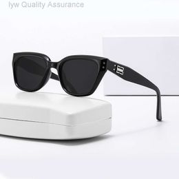 Designer Gentle GM Sunglasses New Korean Version Trendy Gm Cat Eye Sunglasses for Women with a Highend Feel Square Round Face Slimming Effect Internet Celebrity Glas