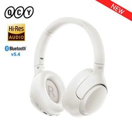 Cell Phone Earphones QCY H3 ANC 43dB active noise cancellation headphone Hi Res audio wireless headphone Bluetooth 5.4 Over the Ear Headsets 60 hours Q240321