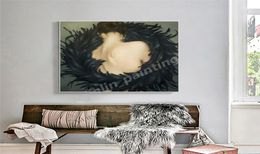 Women Surrealists By Amy Judd Nice Feather Poster Painting On Canvas Bedroom Wall Art Decoration Pictures Home Decor8821880