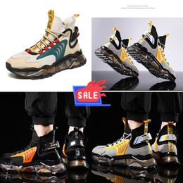 NEW Comfort Running Shoes Men's trendy breathable socks sports shoes high top thick soles dad shoes GAI Size EUR 35-44