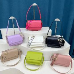 Fashion Cross-Body Bag Purse Candy Colour Simple Shoulder Bags for Women 2023 New Deisgn Square Handbags