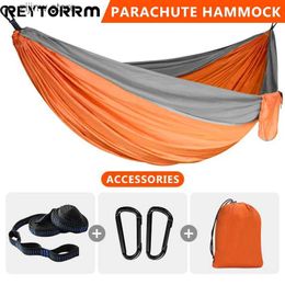 Hammocks 2-3 person size 300x200cm hammock outdoor survival camping portable hammock leisure terrace garden terrace double-layer travel Y240322