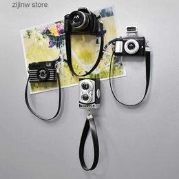 Fridge Magnets Retro Camera Refrigerant Sticker Magnet 3D Personalised Magnet Kitchen Home Decoration Y240322