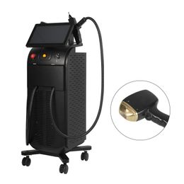 Ice Cooling Diode Laser Two handlepieces Pico Nd Yag Q Switch 2 in 1 Tattoo Removal Diode 808 755 1064 nm Triple wavelengths Permanent Hair Removal Machine