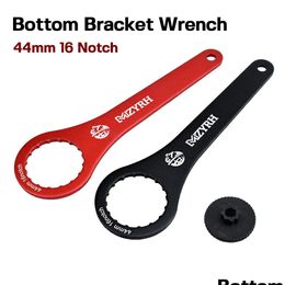 Tools Bike Bottom Bracket Wrench Tool 44Mm 16 Notch Aluminium Alloy Mtb Mountain Bicycle Bb Spanner Repair For Shimano Mt500 Bb91 Drop Otpfw