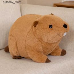 Stuffed Plush Animals 45/60cm Kawaii Beaver rat Plushie Toys Hobbies Cartoon Animal Stuffed Toy Dolls for Children Boys Baby Birthday Christmas Gift L240322