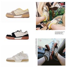 NEW GAI Dopamine Coloured Women's Shoes Instagram Spring and Autumn Korean Versatile StarWind Little White Women's Thick Sole Board Fashionable Fall 2024