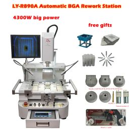 LY-R890A Automatic Align BGA Rework Station 4300W Soldering Machine with CCD Alignment System and HD Touch Screen 220V