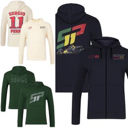 Formula 1 Hoodie F1 2024 Team Driver Fans Hoodie New Season Racing Hooded Sweatshirt Men and Women Casual Oversized Pullover Sweater