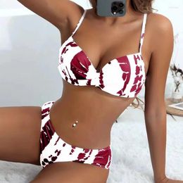 Kadın Mayo Seksi Push Up Bikinis 2024 Kadınların Binbaşları Kadın Mayo Yüzme Mayosu Takımları Brezilya Bikini Set Plaj Giyim Bater