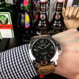 Panerai Luminors VS Factory Top Quality Automatic Watch P.900 Automatic Watch Top Clone Sapphire Glass Mirror 44mm 13mm Imported Cowhide Band