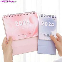 Calendar 2024 Calendar Creative Minimalist Calendar Student Office Desktop Decoration Portable Calendar Record Activity Monthly Calendar Y240322