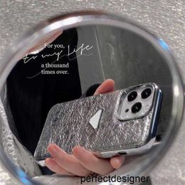 Designer High Quality Designer Mens IPhone Cases 15promax Case For Iphone 15promax 14pro 11 13 12 New Trendy Silver Plating Classic IPhone Cases2SJQ