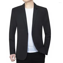 Men's Suits E1350-Men's Casual Summer Suit Loose Fitting Jacket