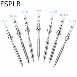 Carriers Esplb Original Ts100 Ts101 Soldering Tip Lead Free B2 Bc2 C4 D24 K I Ku Replacement Electric Iron Tip Bit Head