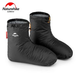 Gloves Naturehike Outdoor Camping Warm Sleeping Socks and Gloves Water Resistant Goose Down Slippers Camp Tent Sleeping Bag Accessories