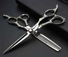 Hair Scissors 60Inch Japan Sharonds Cutting Professional Shear For Salon Hairdressing Human ScissorsHairHair2118031