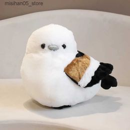 Plush Dolls 25-32cm Cavai Sparrow Plush Toy Filled with Animal Bird Soft Doll Title Cute Fashion Gift Suitable for Primary School Childrens Room Decoration Q240322