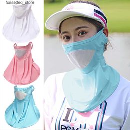 Fashion Face Masks Neck Gaiter Womens Golf Sunshade T-shirt Sun Protection Breathable Long sleeved Bottom Shirt UV Protection Golf Sports Shirt Catazer L240322