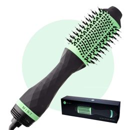 Professional Series 5-in-1 Blow Styler by MINT Powerful Frizz-eliminating Ionic Dryer Blowout Straightens & Smooths | Hot Air Brush Volumizer for