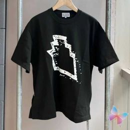 Men's T-Shirts CAV EMPT Tshirt Classic Geometric Image Silhouette Short Sleeve Fashion Hiphop Street Men Women Clothes Loose CE T-shirt J240322