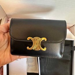Triumphal arch bag Arch Card Bag Genuine Leather Advanced Certificate High Aesthetic Value Minimalist Small and Luxury Light Thin Multi functional Zero Wallet