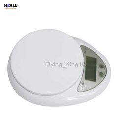 Household Scales 5000g 1g White Scales Kitchen Food Electronic Portable Weight Digital pocket Scale 5kg WH-B05 240322