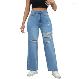 Women's Jeans Woman 2024 Coquette Flared Push Up Women Baggy Y2k Denim Pants Trousers Clothing Big Size High Waist Arrivals