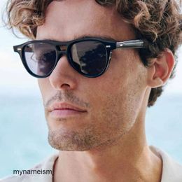 Rice Nail Double Beam Small Frame Sunglasses 2023 New Personalised Sunglasses Beach UV Resistant Sunglasses Concave Shape