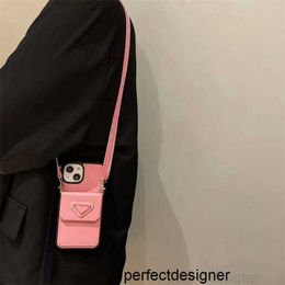 Designer Designers Crossbody Womens Phone Cases For Iphone 15 pro 14 14pro 14plus 14promax Designers P Letter 11 11promax Triangle 12 13 Mens PhonecasesBJD