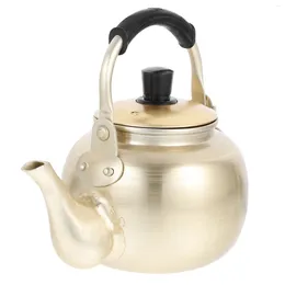 Dinnerware Sets Aluminium Tea Kettle Household Teapot Rice Coffee Mugs Water Stove Whistling