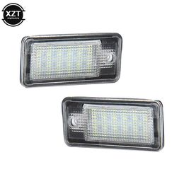 Other Car Lights 2PCS 18 LED Canbus Car LED Licence Plate Light 12V for Audi A3 A4 A6 A8 B6 Q7L204