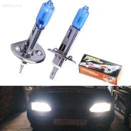 Other Car Lights Two H1 55W ultra bright white halogen bulbs high-power car headlights car fog lights light source parking lot yellow 5500k 3000KL204