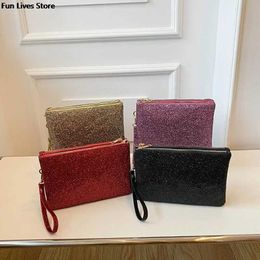 Evening Bags Glitter Sequins Clutches Totes Wedding Party Evening Bag Women Purse Luxury Brand Hand Wallets Ladies Shoulder PursesL2403