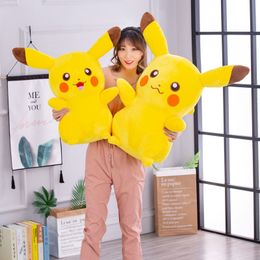 Wholesale 35/45cm anime lightning plush toy 4 kinds of cute drag fire dragon frog duck plush toy children's game playmate holiday gift room decoration