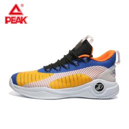 Shoes PEAK Tony Parker knight Basketball Shoes Outdoor Non slip Men Sports Shoes Wearable PMOTIVE Cushion Rebound Breathable Sneakers