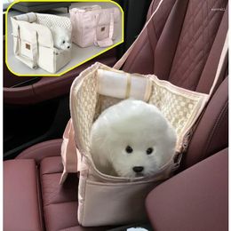 Dog Carrier Portable Dogs Pet Cat Shoulder Handbag Car Seat Control Nonslip Carriers Safe For Small Chihuahua
